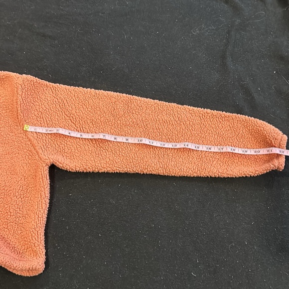 Wild Fable Cropped Coral Hoodie - Picture 6 of 6